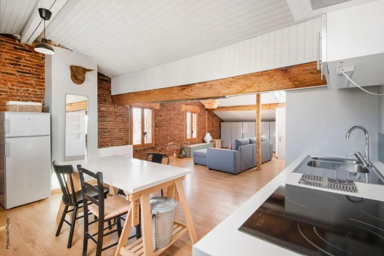 Apartment Lovely 3 Rooms In The Center Of Toulouse